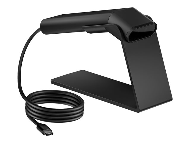HP Engage 2D G2 Barcode Scanner - Barcode scanner - handheld - 2D imager - 60 frames / sec - decoded - USB
