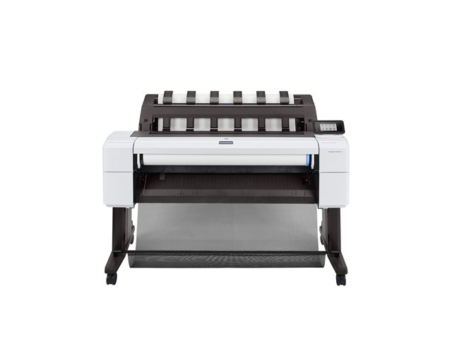 HP DesignJet T1600 - 36\" large-format printer - colour - ink-jet - Roll (91.4 cm x 91.4 m), 914 x 1219 mm - 2400 x 1200 dpi - up to 3 ppm (mono) / up to 3 ppm (colour) - capacity: 1 roll - Gigabit LAN - cutter
