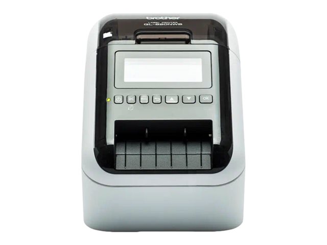 Label printer - two-colour (monochrome) - direct thermal - Roll (6.2 cm) - 300 x 600 dpi - up to 110 labels/min - USB 2.0, LAN, Wi-Fi(n), USB host, Bluetooth 2.1 EDR - cutter - white, brilliant black