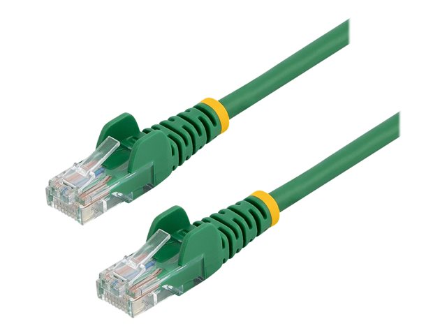StarTech.com 5m Green Cat5e / Cat 5 Snagless Ethernet Patch Cable 5 m - Network cable - RJ-45 (M) to RJ-45 (M) - 5 m - UTP - CAT 5e - snagless, stranded - green