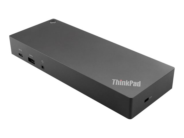 Lenovo ThinkPad Hybrid USB-C with USB-A Dock - Docking station - USB-C - 2 x HDMI, 2 x DP - 1GbE - 135 Watt - Campus