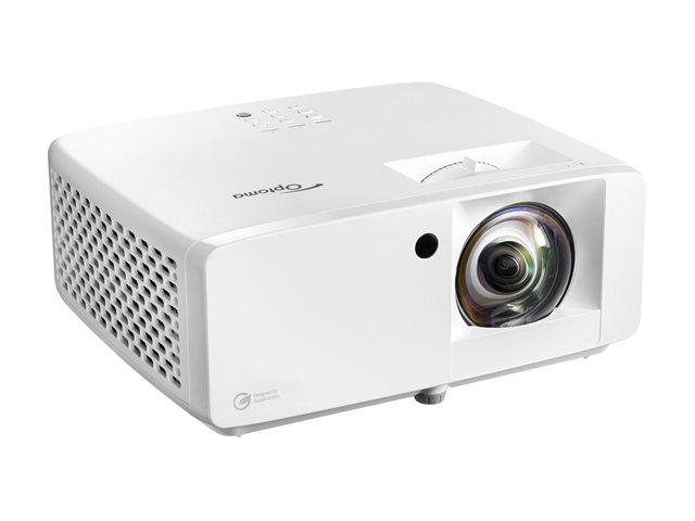 Optoma ZK430ST - DLP projector - laser - 3D - 3700 lumens - 3840 x 2160 - 16:9 - 4K - LAN - white
