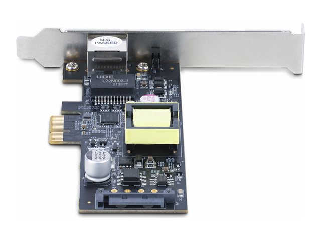 StarTech.com 1-Port 2.5Gbps NBASE-T PoE Network Card, Intel I225-V, 802.3af/at PoE+ Multi-Gigabit NIC, PCI Express Server LAN Card, SATA Powered Desktop Ethernet Interface - Supports Windows, Linux, VMware ESXI (PR12GIP-NETWORK-CARD) - Network adapte