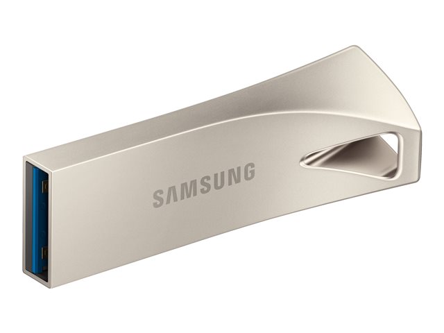 Samsung BAR Plus MUF-256BE3 - USB flash drive - 256 GB - USB 3.1 Gen 1 - champagne silver