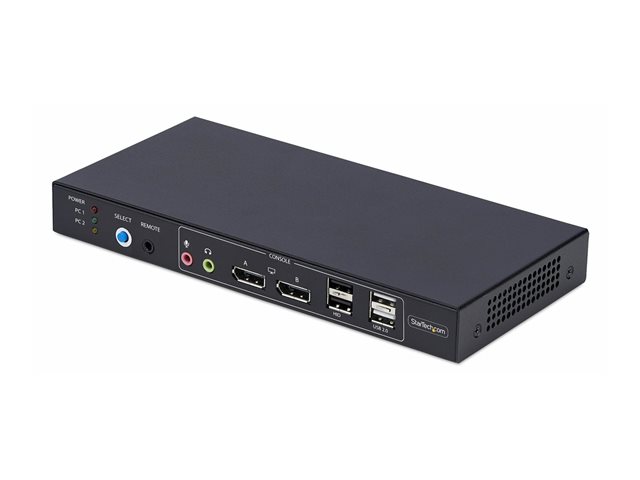 2-Port Dual-Monitor DisplayPort KVM
