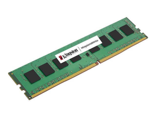 Kingston ValueRAM - DDR4 - module - 8 GB - DIMM 288-pin - 3200 MHz / PC4-25600 - CL22 - 1.2 V - unbuffered - non-ECC