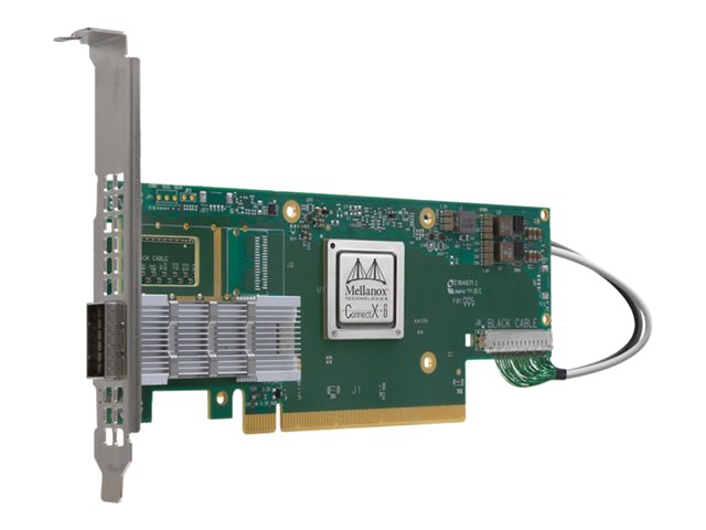 ThinkSystem Mellanox ConnectX-6 HDR/200GbE QSFP56 1-port PCIe 4 VPI Adapter