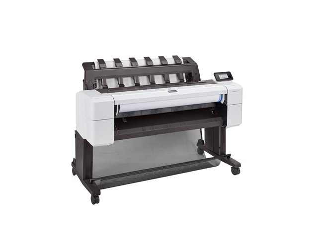 HP DesignJet T1600 - 36\" large-format printer - colour - ink-jet - Roll (91.4 cm x 91.4 m), 914 x 1219 mm - 2400 x 1200 dpi - up to 3 ppm (mono) / up to 3 ppm (colour) - capacity: 1 roll - Gigabit LAN - cutter