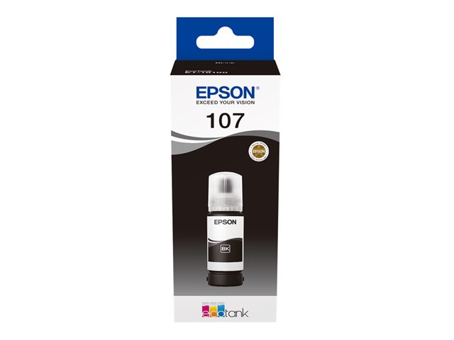 Epson EcoTank 108 - 70 ml - black - original - ink refill - for Epson L18050, EcoTank L8050