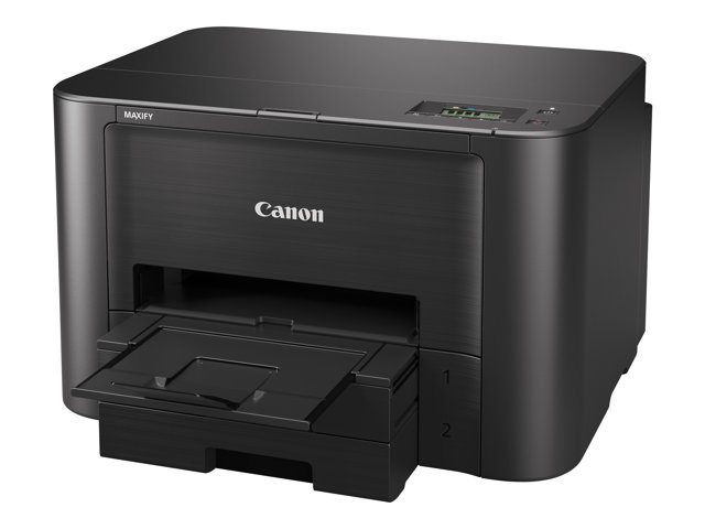 Canon MAXIFY iB4150 - Printer - colour - Duplex - ink-jet - A4/Legal - 600 x 1200 dpi - up to 24 ipm (mono) / up to 15.5 ipm (colour) - capacity: 500 sheets - USB 2.0, LAN, Wi-Fi(n)