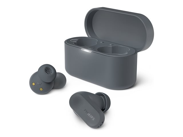 Philips TAT3509GY - True wireless earphones with mic - in-ear - Bluetooth - grey