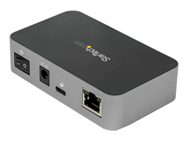 StarTech.com 3 Port USB C 3.1 Gen 2 Hub with Ethernet Adapter, 10Gbps USB Type C to 2x USB-A & 1x USB-C Ports, USB Hub w/ BC 1.2 Phone Fast Charging, Superspeed 10Gbps USB C Hub with GbE - Windows/macOS/Linux - Hub - 1 x USB-C + 2 x USB 3.1 + 1 x 10/100/1000 - desktop - AC 110/240 V - for P/N: PEXUSB321C