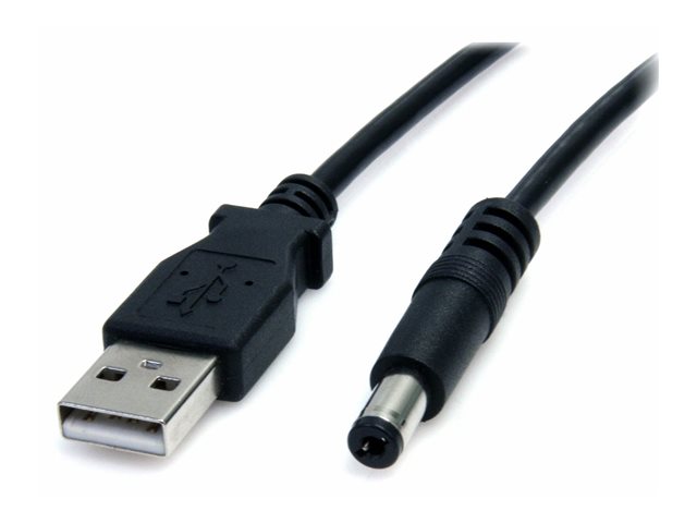 StarTech.com 3 ft USB to Type M Barrel 5V DC Power Cable - Power cable - USB (power only) (M) to DC jack 5.5 mm (M) - 3 ft - molded - black - USB2TYPEM - Power cable - USB (power only) (M) to DC jack 5.5 mm (M) - 91 cm - molded - black - for P/N: DVI2VGACON, SPDIF2AA, ST122LE, ST122LEA, ST122PROA