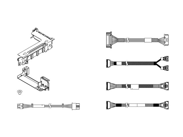 Lenovo Riser 3 Option Kit - Riser card - for ThinkSystem SR665 V3