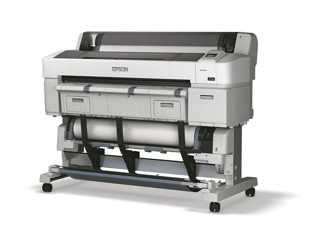 Epson SureColor SC-T5200D - 36\" large-format printer - colour - ink-jet - Roll (91.4 cm) - 2880 x 1440 dpi - up to 2.14 ppm (mono) / up to 2.14 ppm (colour) - USB 2.0, Gigabit LAN - cutter