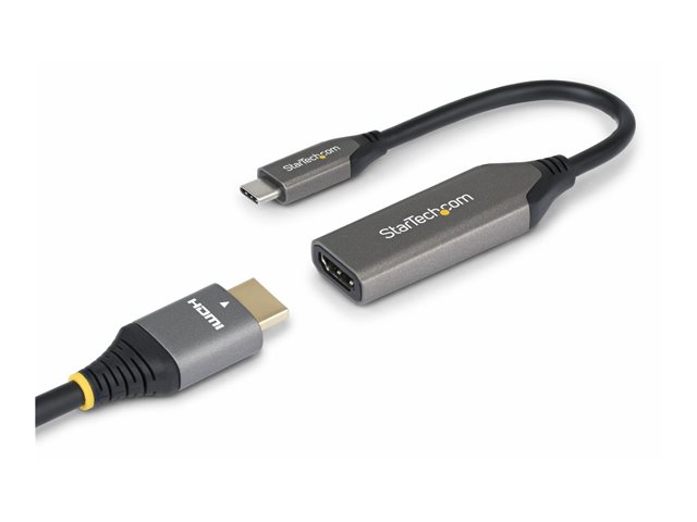 StarTech.com - Adapter cable - 24 pin USB-C male to HDMI male - 8K60Hz support, 4K144Hz support
