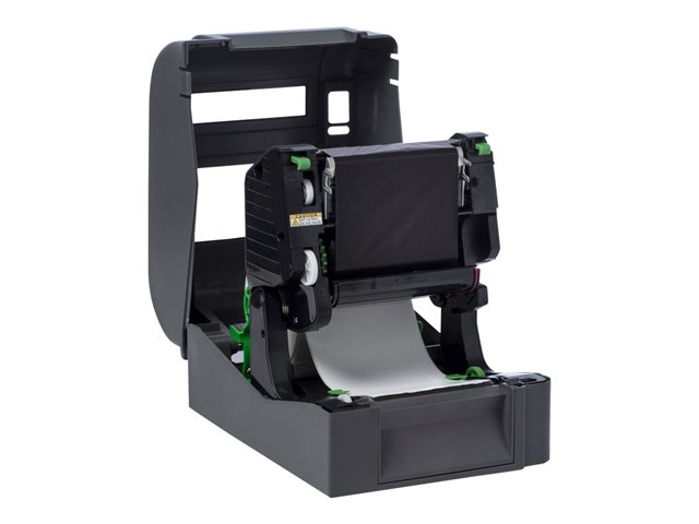 Brother TD-4520TN - Label printer - direct thermal / thermal transfer - Roll (11 cm) - 300 x 300 dpi - up to 127 mm/sec - USB 2.0, LAN, USB host, RS232C