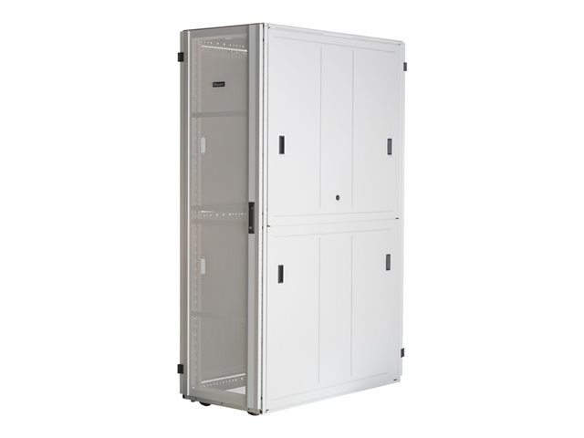 Panduit FlexFusion XGL Series - Rack cabinet - 600 x 1200 mm - white, RAL 9003 - 48U - 19\"