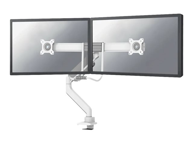 Neomounts NEXT Core Desk Mount 2 screens (Topfix clamp/grommet)