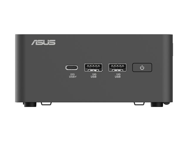 ASUS NUC 15 Pro Tall Kit - Barebone - mini PC 1 x Core 5 210H / up to 4.8 GHz - RAM 0 GB - Intel Graphics - IEEE 802.11ax (Wi-Fi 6), IEEE 802.11be (Wi-Fi 7), Bluetooth 5.4 - black