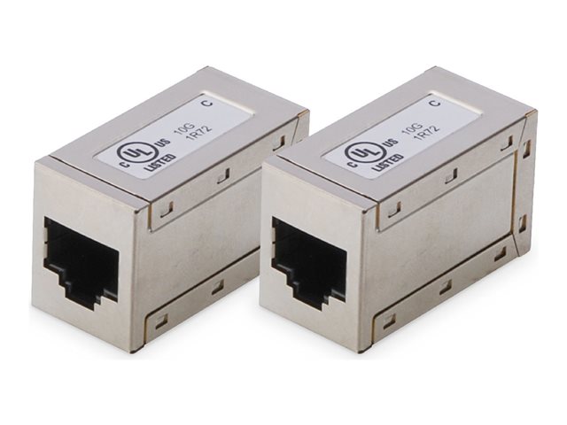 Modular Coupling 8P8C 1:1 shielded CAT6