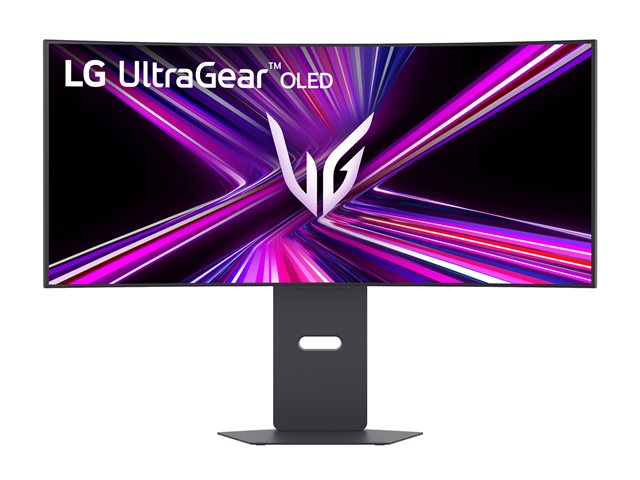 LG UltraGear 34GX900A-B - OLED monitor - gaming - curved - 34\" (33.9\" viewable) - 3440 x 1440 UWQHD @ 240 Hz - 275 cd/m² - 1500000:1 - DisplayHDR 400 True Black - 0.03 ms - 2xHDMI, DisplayPort, USB-C - speakers