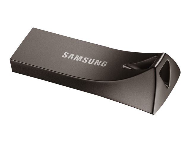 Samsung BAR Plus MUF-256BE4 - USB flash drive - 256 GB - USB 3.1 Gen 1 - titan grey