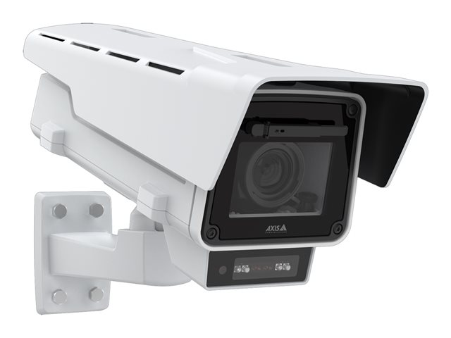 AXIS Q1656-LE - Network surveillance camera - box - outdoor - weatherproof - colour (Day&Night) - 4 MP - 2688 x 1512 - CS-mount - motorized - audio - GbE - H.264B, H.264H, H.264M, H.265, MJPEG, MPEG-4 AVC, MPEG-4 Part 10, HEVC, MPEG-H Part 2 - DC 10 - 28 V / PoE Plus Class 4