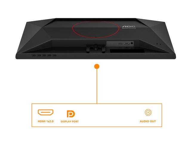 24,5' 16:9 Fast IPS 180Hz 1920x1080    HDMI x 1x 2.0 DP x 1x 1.4