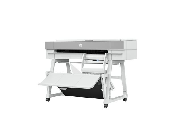 HP DesignJet T950 - 36\" large-format printer - colour - ink-jet - 914 x 1676 mm - 2400 x 1200 dpi - up to 0.35 min/page (mono) / up to 0.35 min/page (colour) - capacity: 1 roll - Gigabit LAN, Wi-Fi - cutter