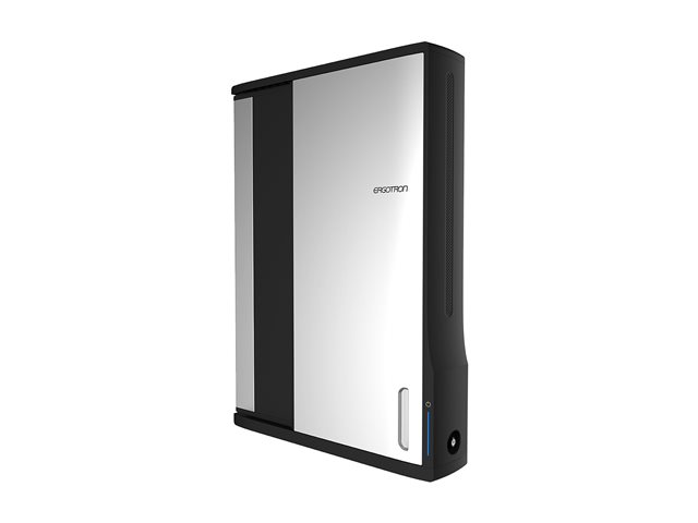 Ergotron Zip12 - Cabinet unit (charge only) - for 12 netbooks/tablets - black, silver - screen size: up to 12\" - wall-mountable