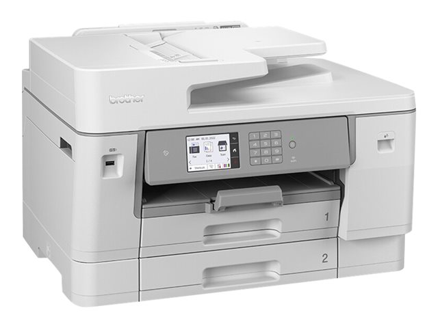 Brother MFC-J6955DW - Multifunction printer - colour - ink-jet - A3/Ledger (media) - up to 25 ppm (copying) - up to 30 ppm (printing) - 600 sheets - 33.6 Kbps - USB 2.0, LAN, Wi-Fi(n), NFC, USB 2.0 host