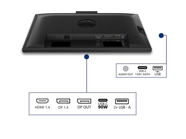 24\" FHD 120Hz HAS USB 2x2W