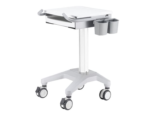 Neomounts MED-M200 - Cart - for notebook / keyboard / mouse - medical - white - screen size: 10\"-17\"