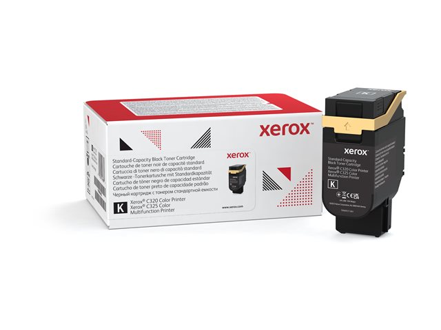 Xerox - Black - original - box - toner cartridge - for Xerox C325