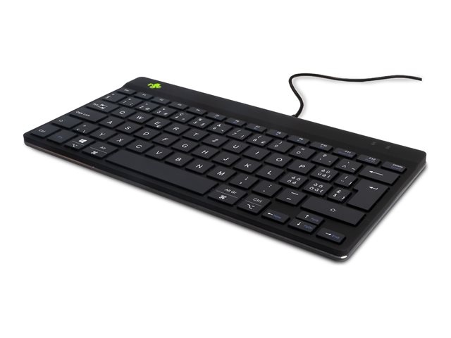 Ergonomic KB Comp QWERTZ(CH) wired black