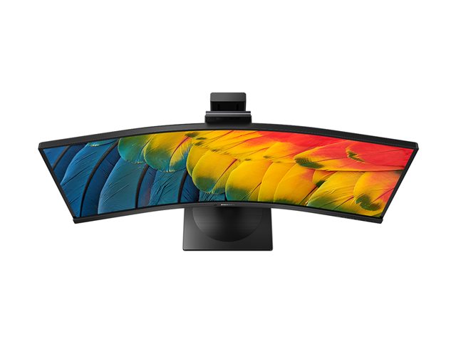 Philips 34B1U5600CH - 5000 Series - LED monitor - curved - 34\" - 3440 x 1440 WQHD @ 120 Hz - VA - 350 cd/m² - 3000:1 - 4 ms - HDMI, DisplayPort, USB-C - speakers - textured black
