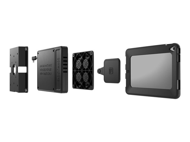 Compulocks Universal Tablet Magnetic Wall Mount Plus Hub - Mounting kit (wall mount) - for tablet - universal, magnetic - black