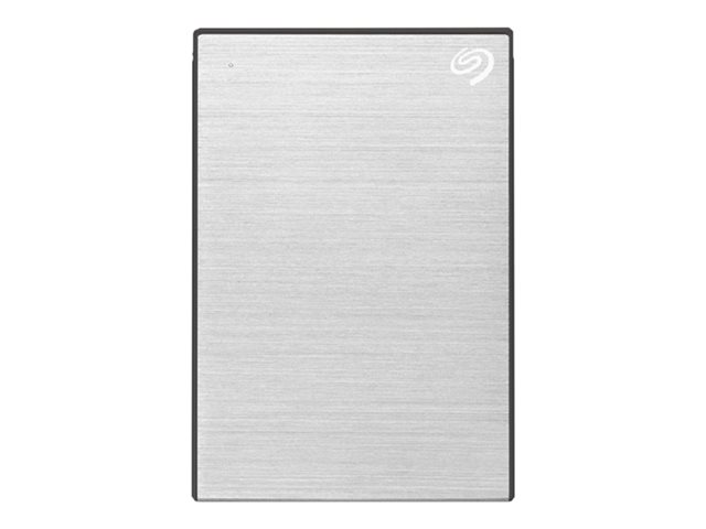 Seagate One Touch STKY2000401 - Hard drive - 2 TB - external (portable) - USB 3.0 - silver - with Seagate Rescue Data Recovery