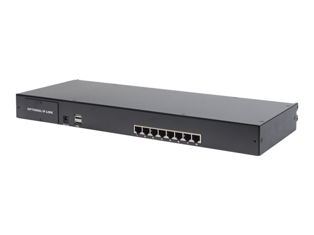 19IN LCD KVM Console 8-Port Cat 5