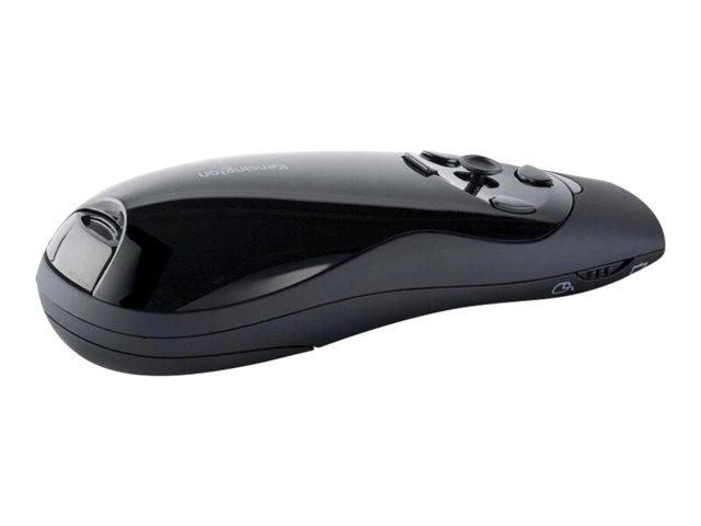 Kensington Presenter Expert Red Laser with Cursor Control - Presentation remote control - RF - black