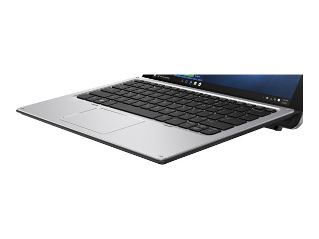 HP Advanced - Keyboard - with NFC - dock - QWERTZ - Swiss - dark grey - for Elite x2 1012 G1, 1012 G2, EliteBook x360 1012 G2