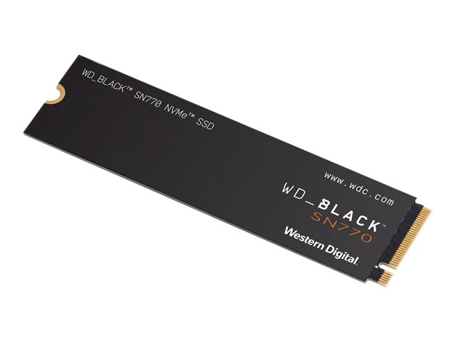 WD_BLACK SN770 WDS250G3X0E - SSD - 250 GB - internal - M.2 2280 - PCIe 4.0 x4 (NVMe)