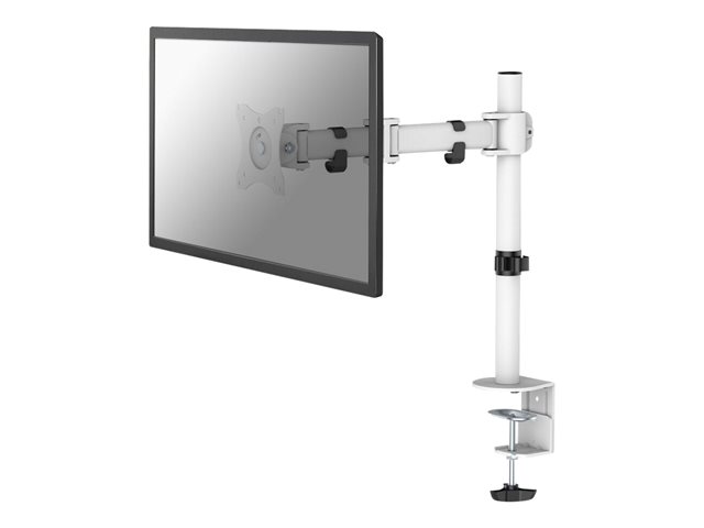 Neomounts NM-D135 - Mounting kit - full-motion - for LCD display - white - screen size: 10\"-30\" - clamp mountable, grommet, desk-mountable