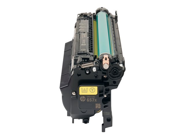 HP 657X - High Yield - yellow - original - LaserJet - toner cartridge (CF472X) - for Color LaserJet Enterprise MFP M681, LaserJet Enterprise Flow MFP M681, MFP M682