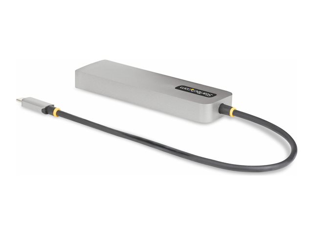 StarTech.com 3-Port USB-C Hub with 2.5 Gigabit Ethernet and 100W Power Delivery Passthrough Laptop Charging, USB-C to 2x USB-A/1x USB-C, USB 3.2 10Gbps Type-C Adapter Hub - Windows/macOS/Linux/Chromebook (10G2A1C25EPD-USB-HUB) - Hub - compact - 1 x U