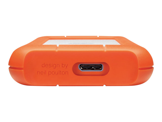 LaCie Rugged Mini - Hard drive - 500 GB - external (portable) - USB 3.0 - 7200 rpm