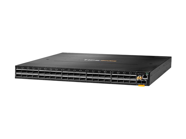 HPE Aruba Networking 9300S 32p QSFP28 100G 8p QSFP-DD 400G - Switch - L3 - Managed - 32 x 100 Gigabit QSFP28 + 8 x 400 Gigabit QSFP-DD - front to back airflow - rack-mountable