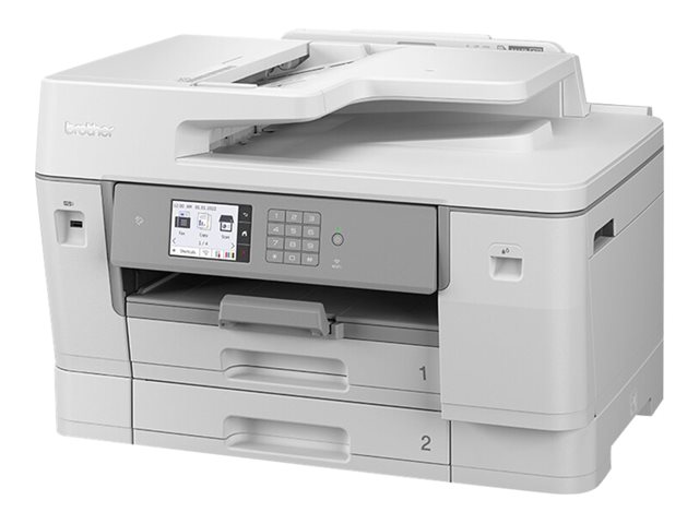 Brother MFC-J6955DW - Multifunction printer - colour - ink-jet - A3/Ledger (media) - up to 25 ppm (copying) - up to 30 ppm (printing) - 600 sheets - 33.6 Kbps - USB 2.0, LAN, Wi-Fi(n), NFC, USB 2.0 host