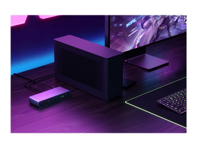 Targus HyperDrive - Docking station - for notebook - USB-C / Thunderbolt 4 - 11-slot - HDMI, 2 x Thunderbolt - 2.5GbE